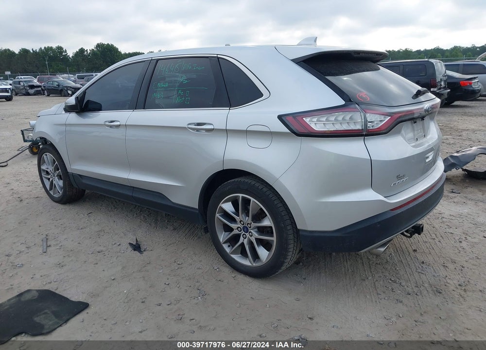 2017 FORD EDGE TITANIUM VIN: 2FMPK3K85HBB40595