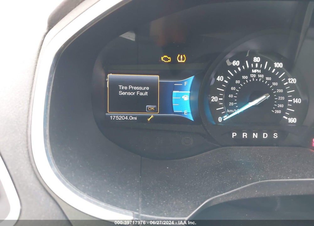 2017 FORD EDGE TITANIUM VIN: 2FMPK3K85HBB40595