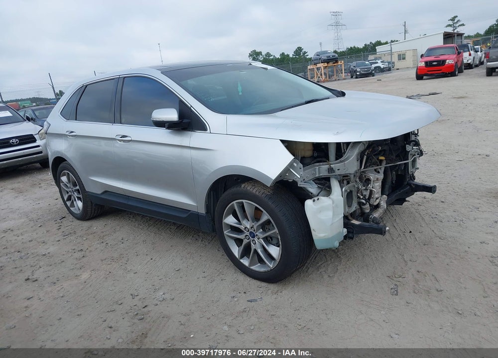 2017 FORD EDGE TITANIUM VIN: 2FMPK3K85HBB40595