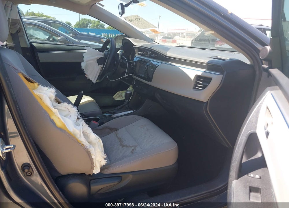 2015 TOYOTA COROLLA LE VIN: 2T1BURHE2FC454248