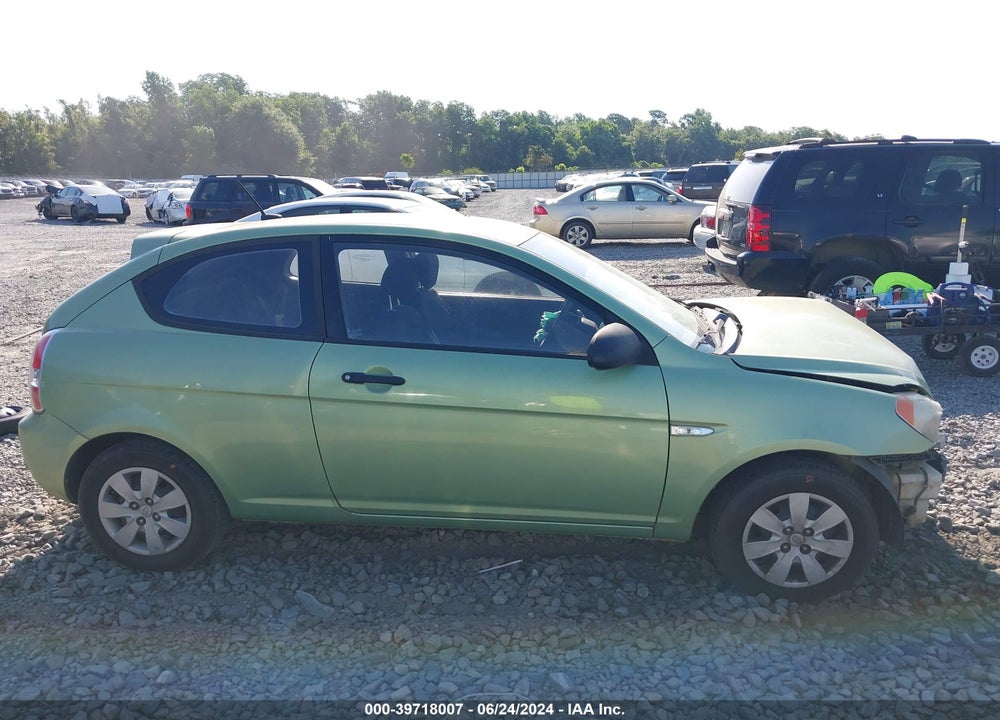 2009 HYUNDAI ACCENT VIN: KMHCM36C79U134476