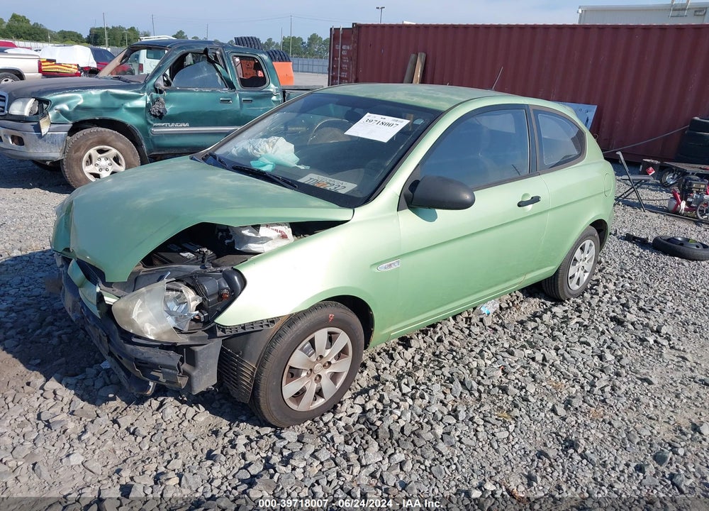 2009 HYUNDAI ACCENT VIN: KMHCM36C79U134476