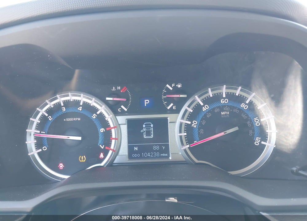 2015 TOYOTA 4RUNNER LIMITED VIN: JTEZU5JR8F5102630