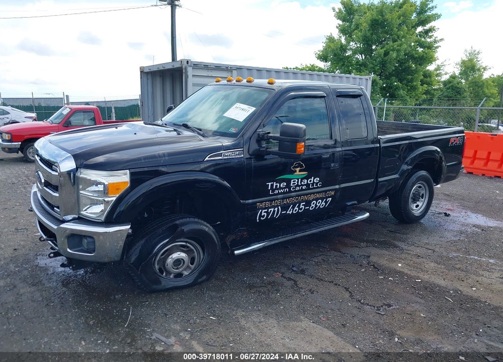 2012 FORD F-250 XLT VIN: 1FT7X2B65CEA27225