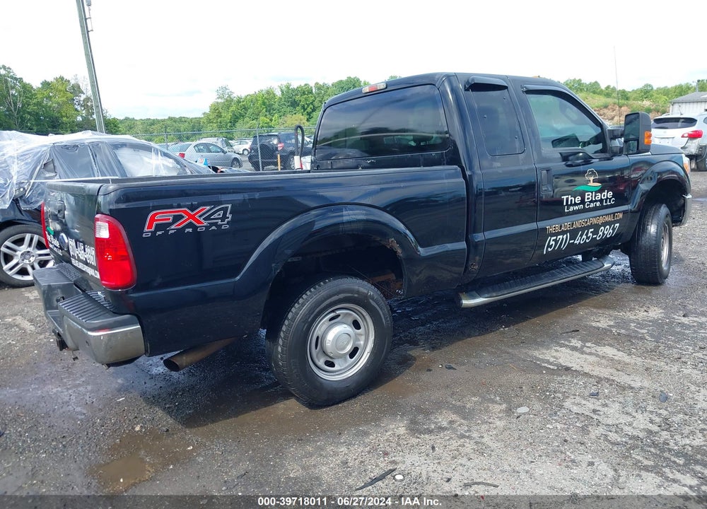 2012 FORD F-250 XLT VIN: 1FT7X2B65CEA27225