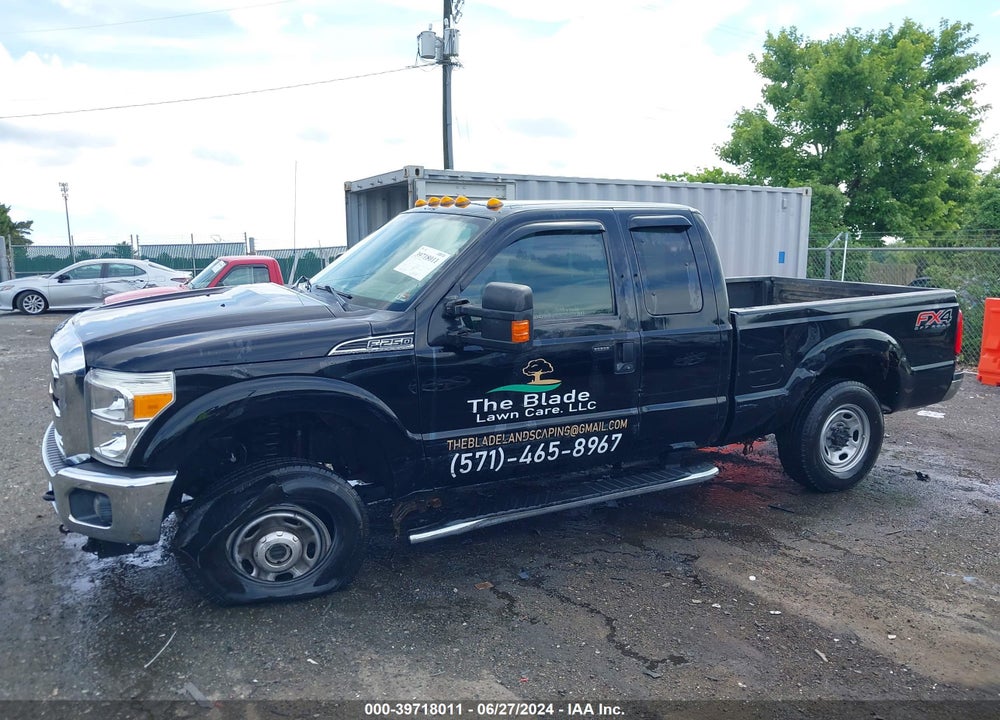 2012 FORD F-250 XLT VIN: 1FT7X2B65CEA27225