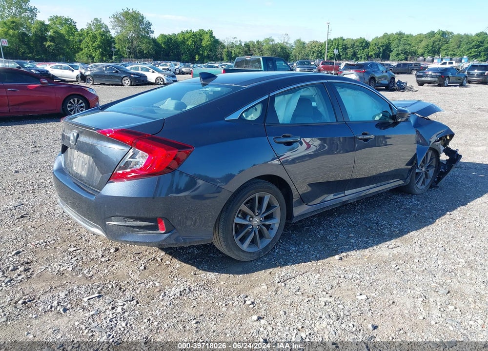 2021 HONDA CIVIC EX VIN: 2HGFC1F3XMH704816