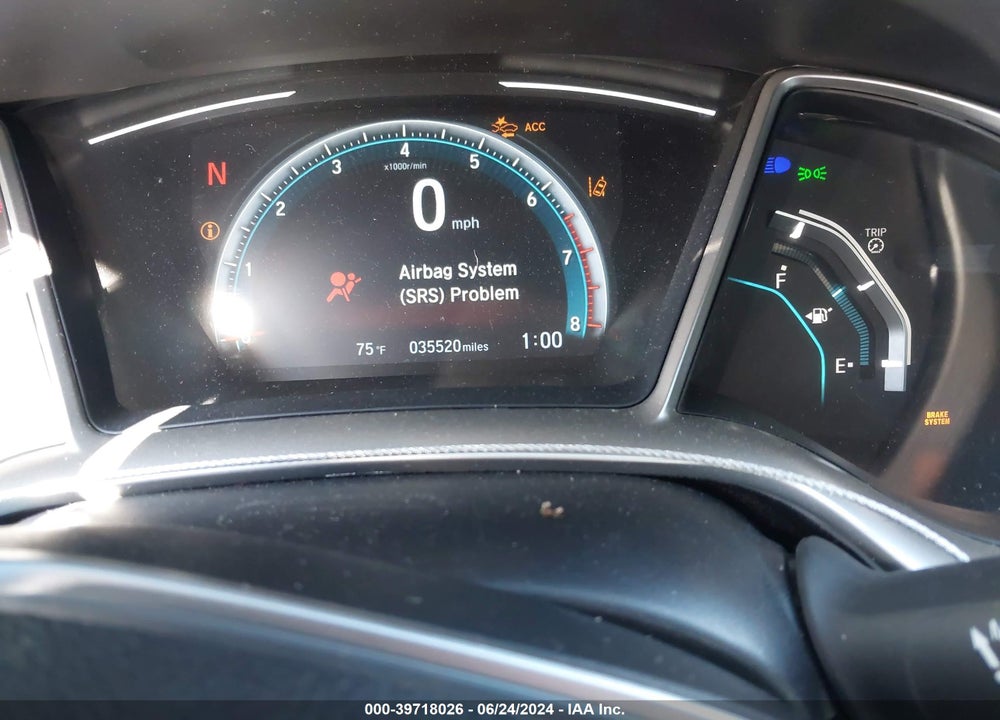 2021 HONDA CIVIC EX VIN: 2HGFC1F3XMH704816