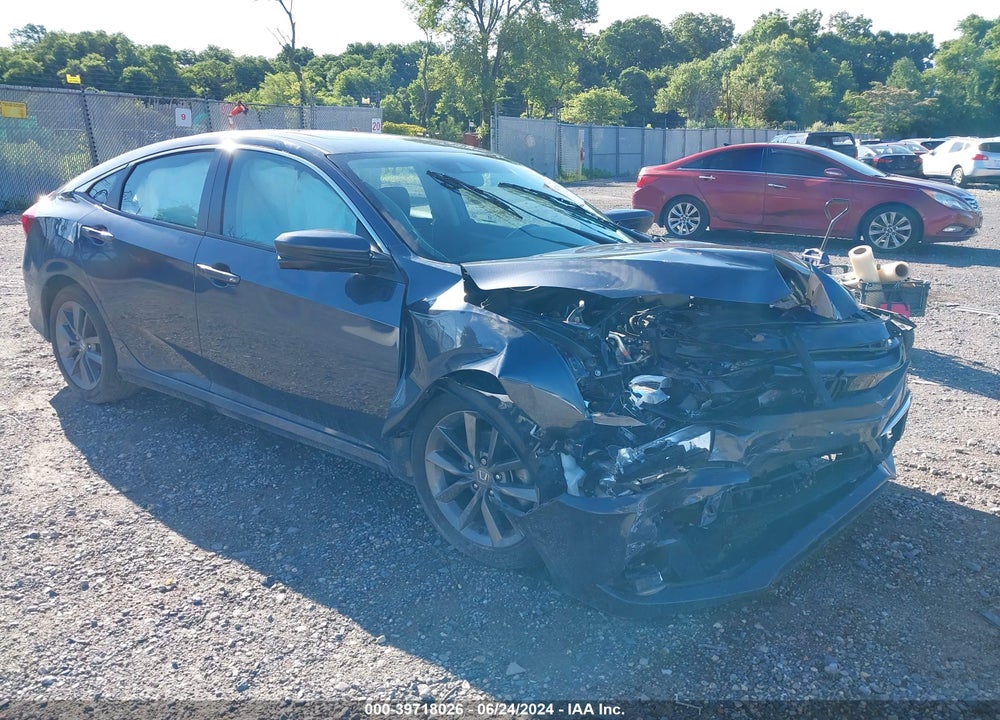 2021 HONDA CIVIC EX VIN: 2HGFC1F3XMH704816