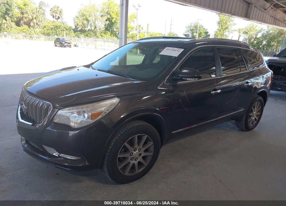 2017 BUICK ENCLAVE LEATHER VIN: 5GAKRBKD2HJ201500