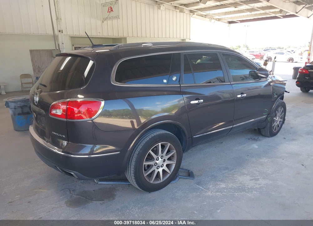 2017 BUICK ENCLAVE LEATHER VIN: 5GAKRBKD2HJ201500