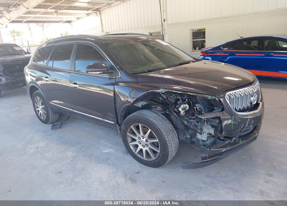 2017 BUICK ENCLAVE LEATHER VIN: 5GAKRBKD2HJ201500