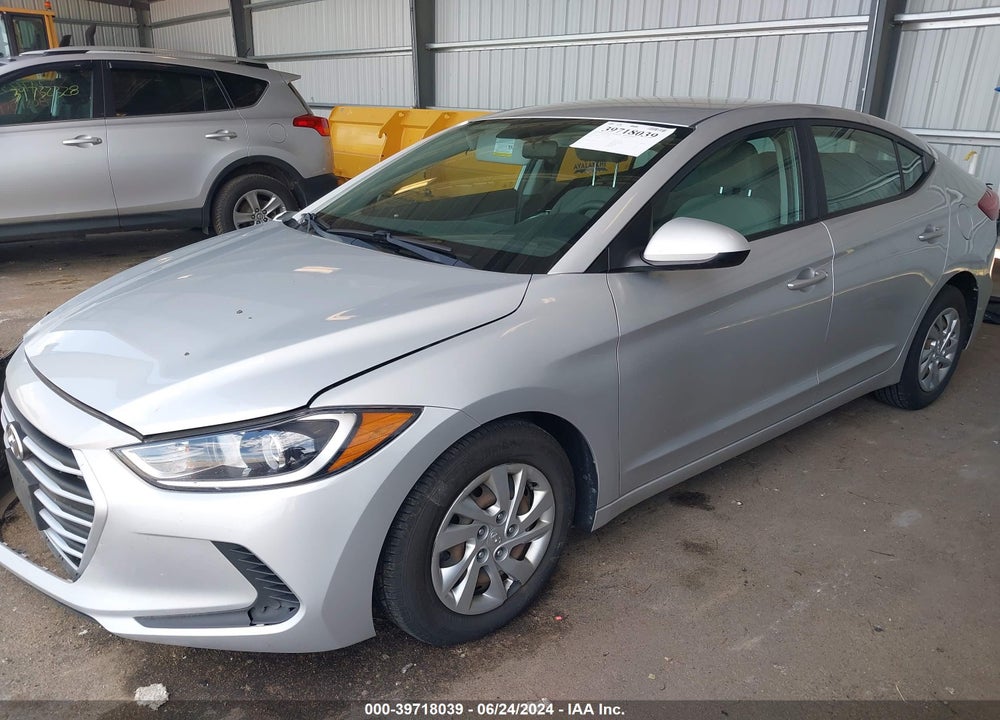 2017 HYUNDAI ELANTRA SE VIN: KMHD74LF7HU059406