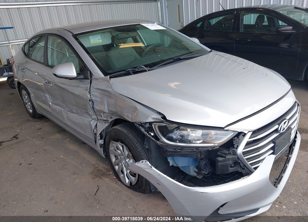 2017 HYUNDAI ELANTRA SE VIN: KMHD74LF7HU059406