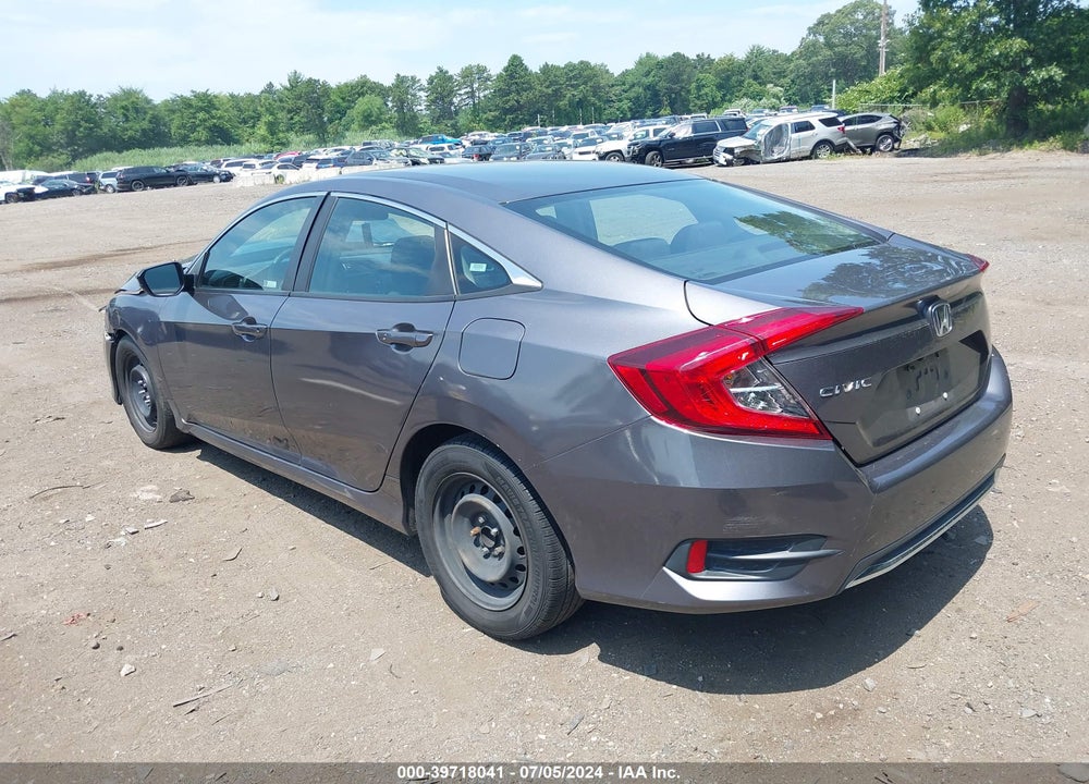 2019 HONDA CIVIC LX VIN: 2HGFC2F65KH542543