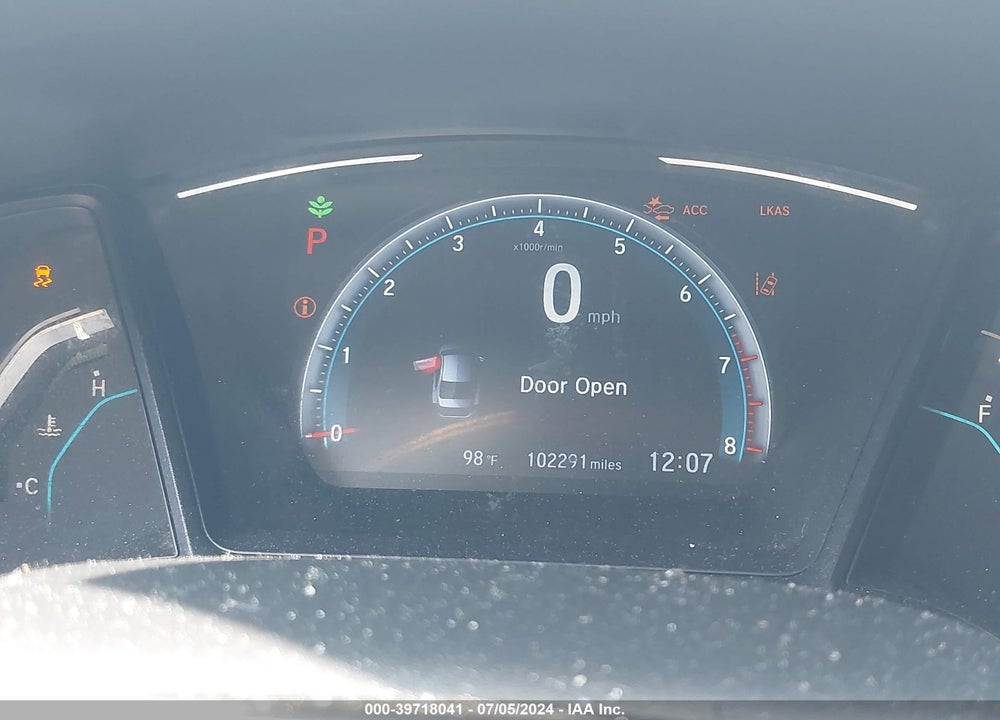 2019 HONDA CIVIC LX VIN: 2HGFC2F65KH542543