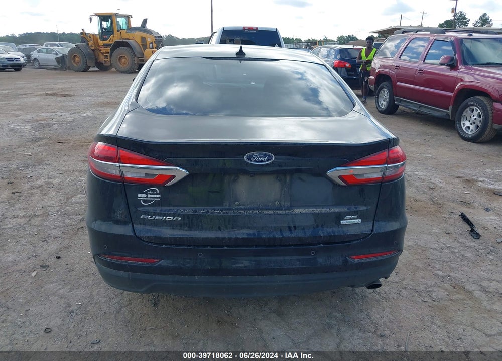 2019 FORD FUSION SE VIN: 3FA6P0HD3KR215510