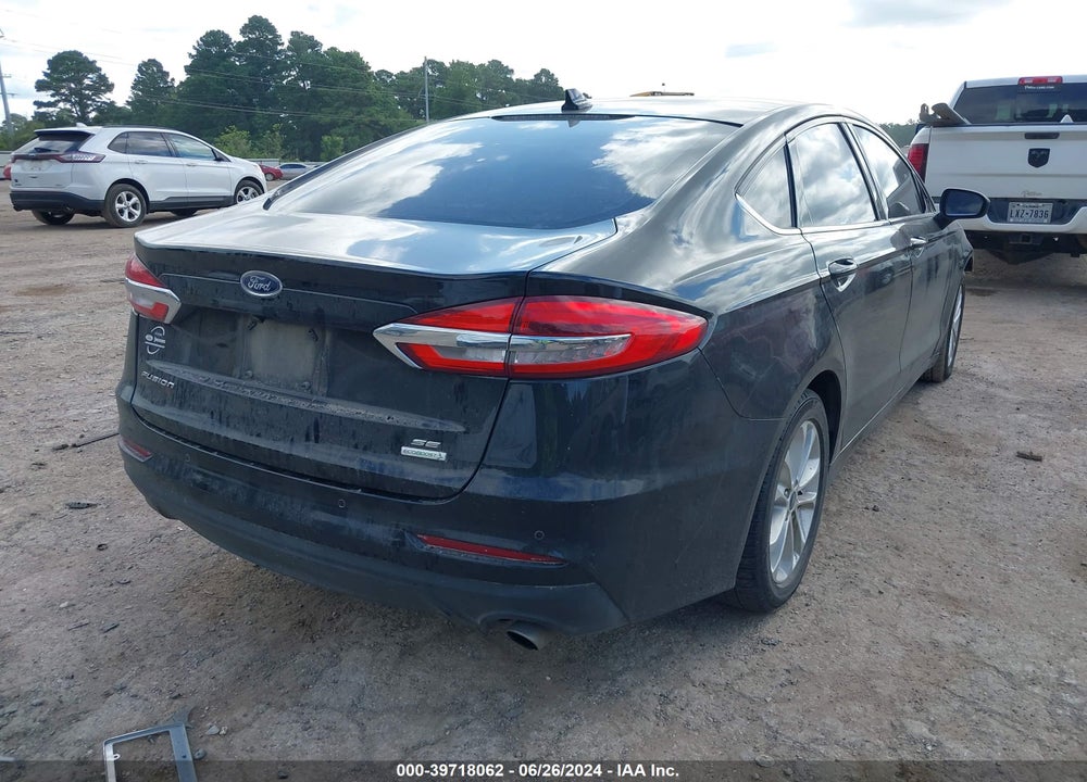 2019 FORD FUSION SE VIN: 3FA6P0HD3KR215510