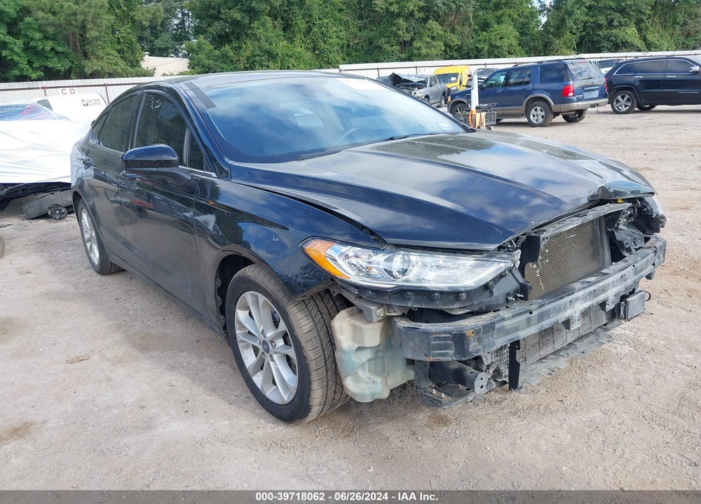 2019 FORD FUSION SE VIN: 3FA6P0HD3KR215510