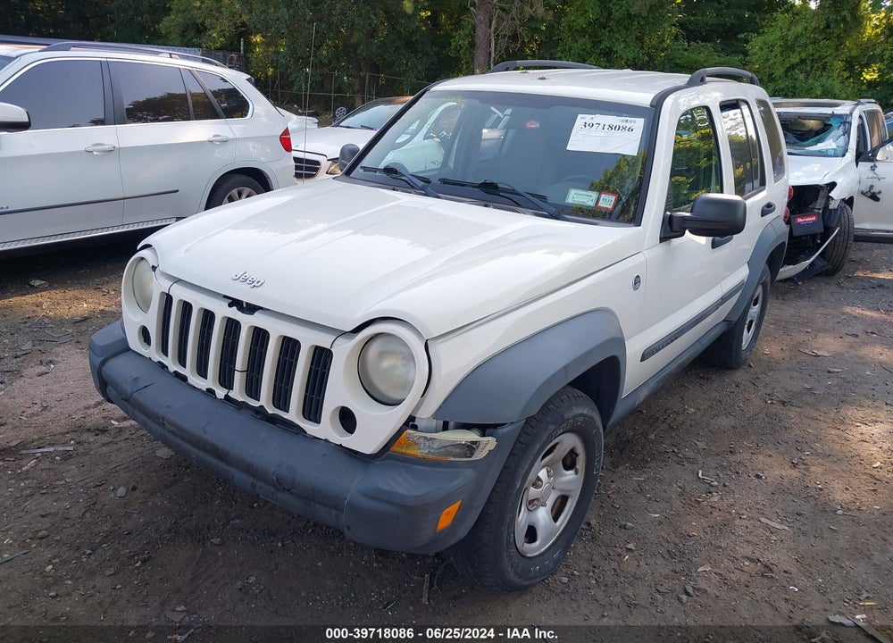 2006 JEEP LIBERTY SPORT VIN: 1J4GL48K66W270546