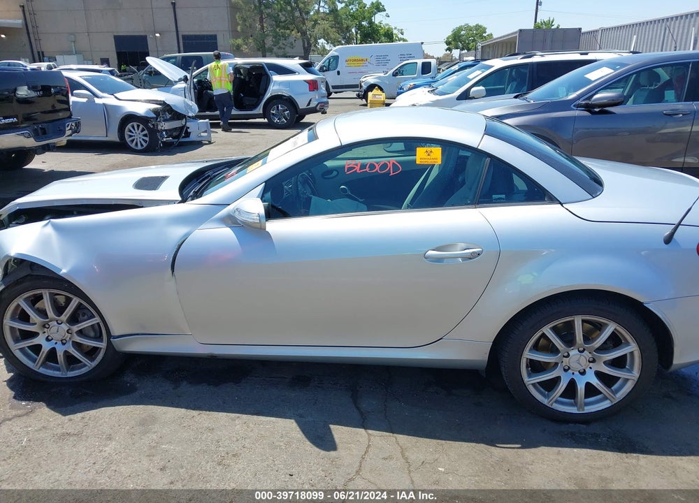 2005 MERCEDES-BENZ SLK 350 VIN: WDBWK56F45F046284
