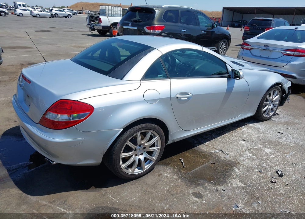 2005 MERCEDES-BENZ SLK 350 VIN: WDBWK56F45F046284