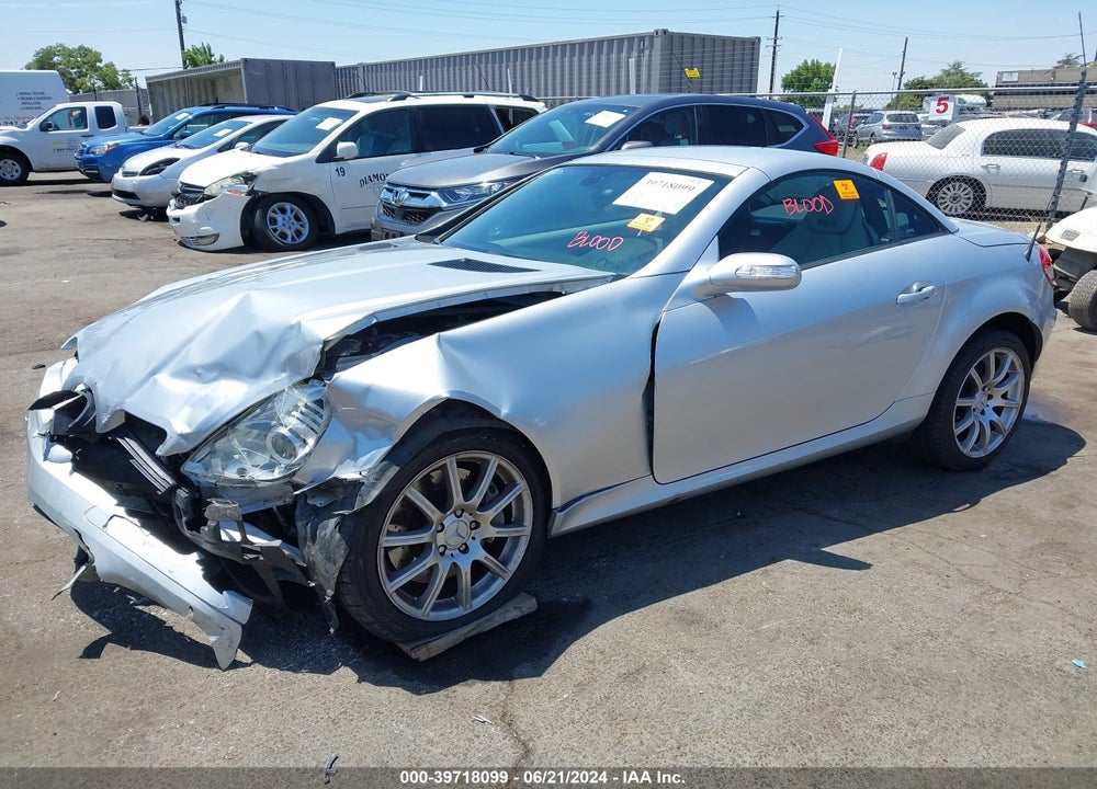 2005 MERCEDES-BENZ SLK 350 VIN: WDBWK56F45F046284