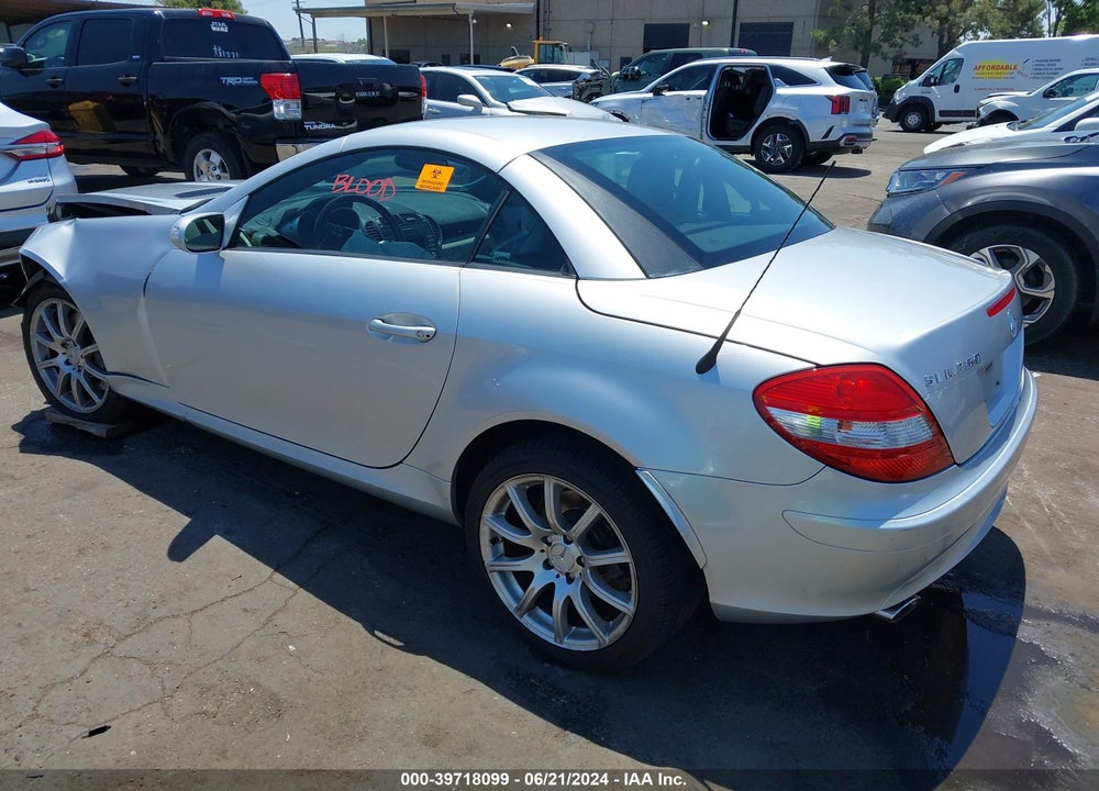 2005 MERCEDES-BENZ SLK 350 VIN: WDBWK56F45F046284