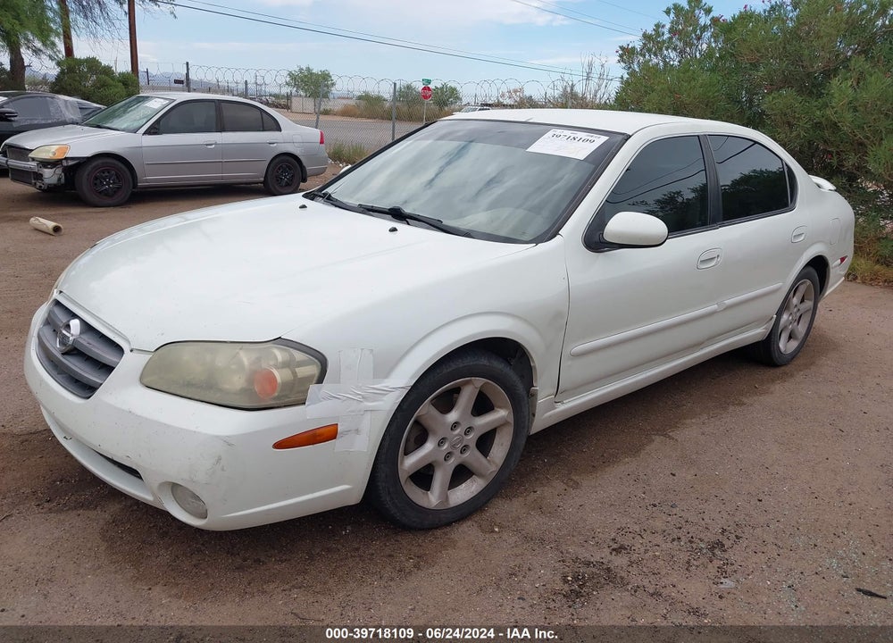 2002 NISSAN MAXIMA SE VIN: JN1DA31D82T420501