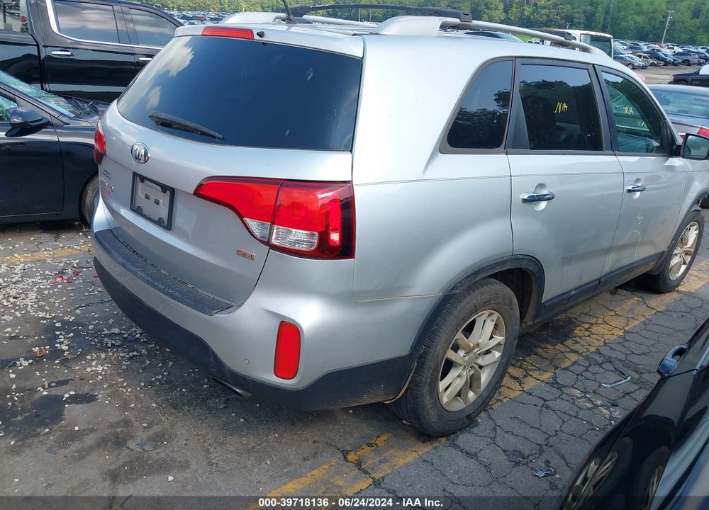 2014 KIA SORENTO LX VIN: 5XYKT4A6XEG436219