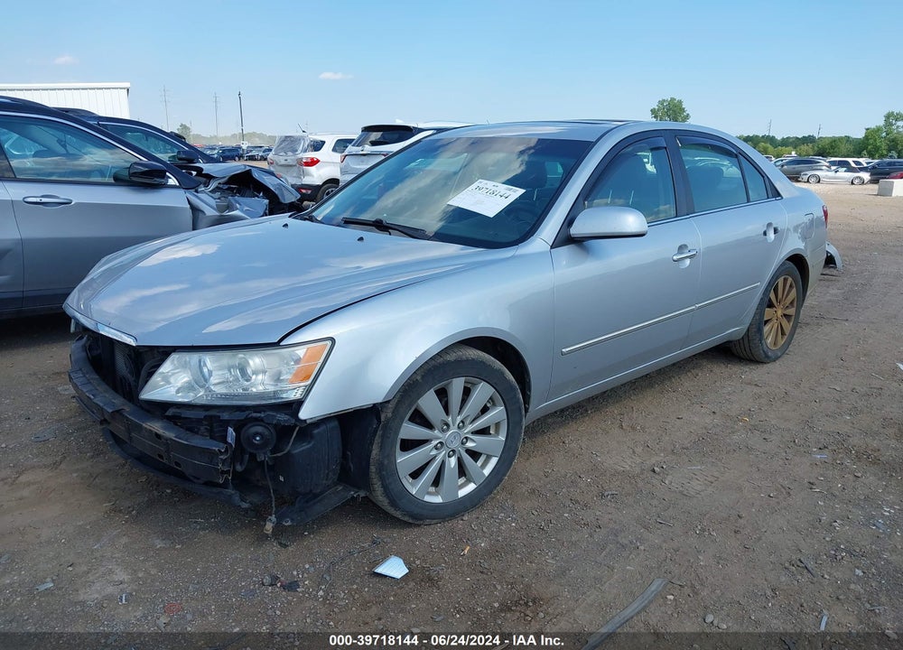 2009 HYUNDAI SONATA LIMITED VIN: 5NPEU46C69H554033