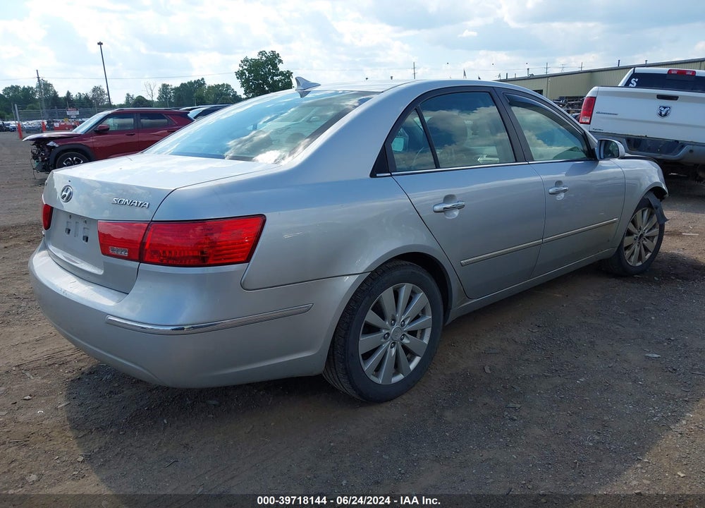 2009 HYUNDAI SONATA LIMITED VIN: 5NPEU46C69H554033