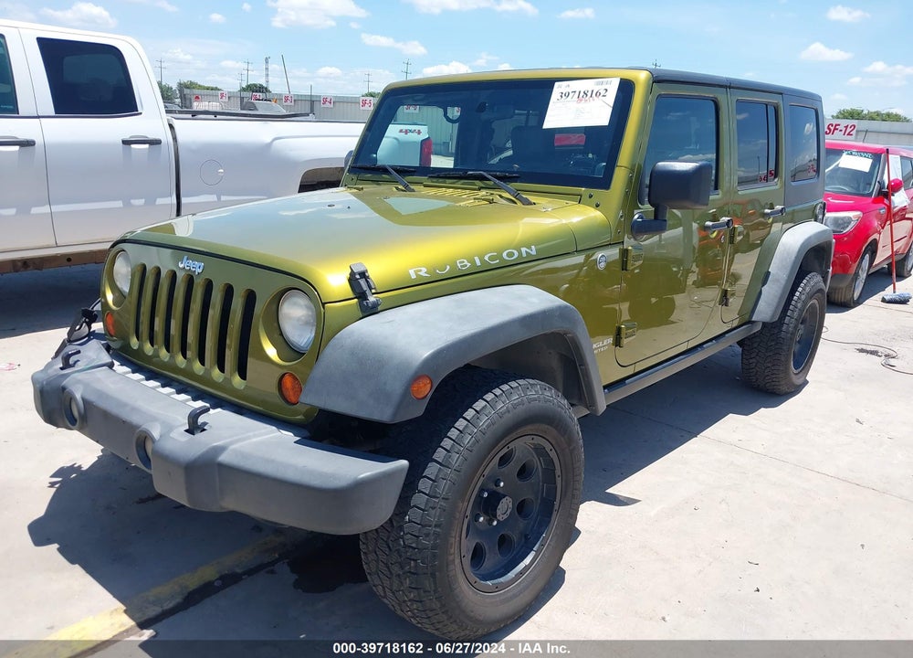 2007 JEEP WRANGLER UNLIMITED RUBICON VIN: 1J8GA691X7L212366