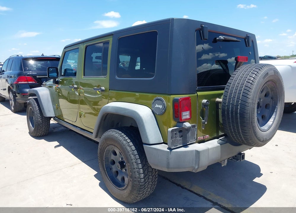 2007 JEEP WRANGLER UNLIMITED RUBICON VIN: 1J8GA691X7L212366