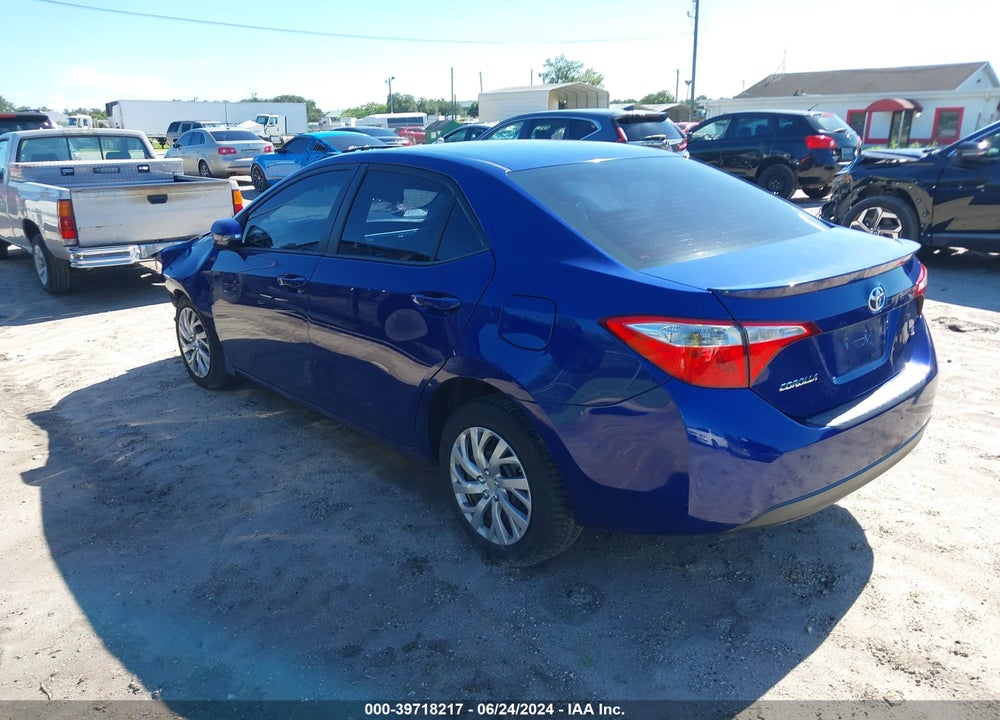 2014 TOYOTA COROLLA S PREMIUM VIN: 2T1BURHE5EC189792