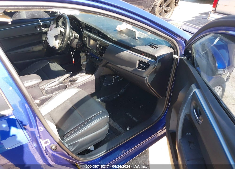 2014 TOYOTA COROLLA S PREMIUM VIN: 2T1BURHE5EC189792