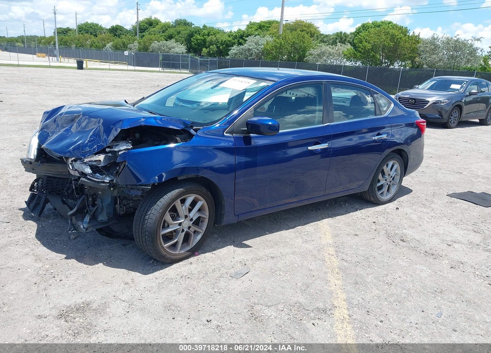 2018 NISSAN SENTRA S VIN: 3N1AB7AP0JY240842