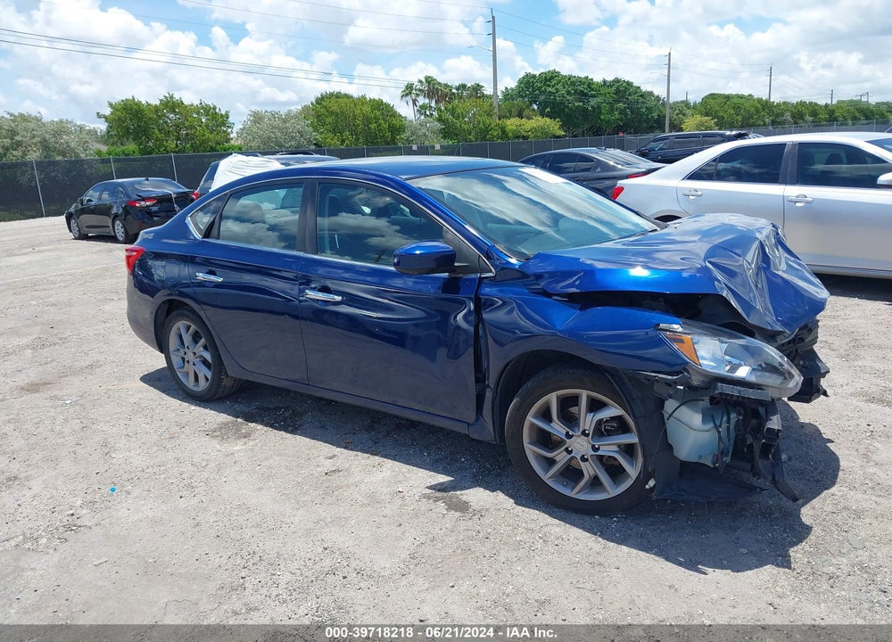 2018 NISSAN SENTRA S VIN: 3N1AB7AP0JY240842