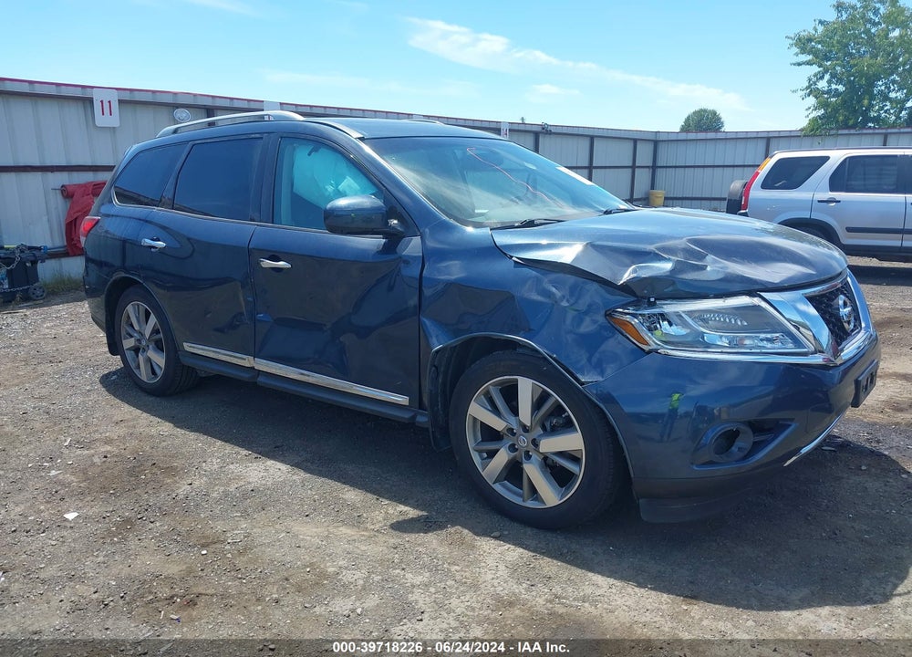 2014 NISSAN PATHFINDER PLATINUM VIN: 5N1AR2MM2EC697143