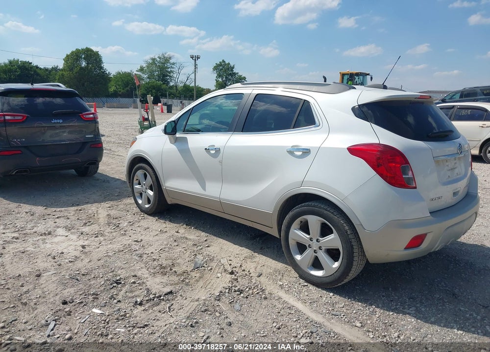2015 BUICK ENCORE CONVENIENCE VIN: KL4CJBSB9FB117815