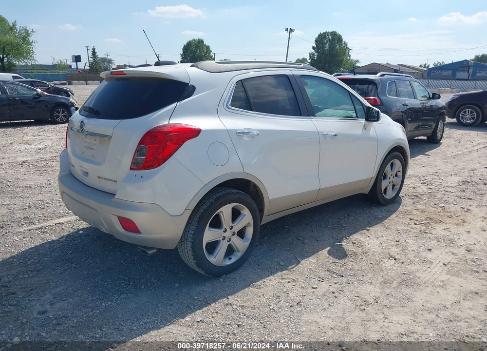 2015 BUICK ENCORE CONVENIENCE VIN: KL4CJBSB9FB117815