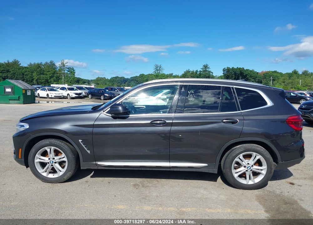 2021 BMW X3 SDRIVE30I VIN: 5UXTY3C09M9H76312