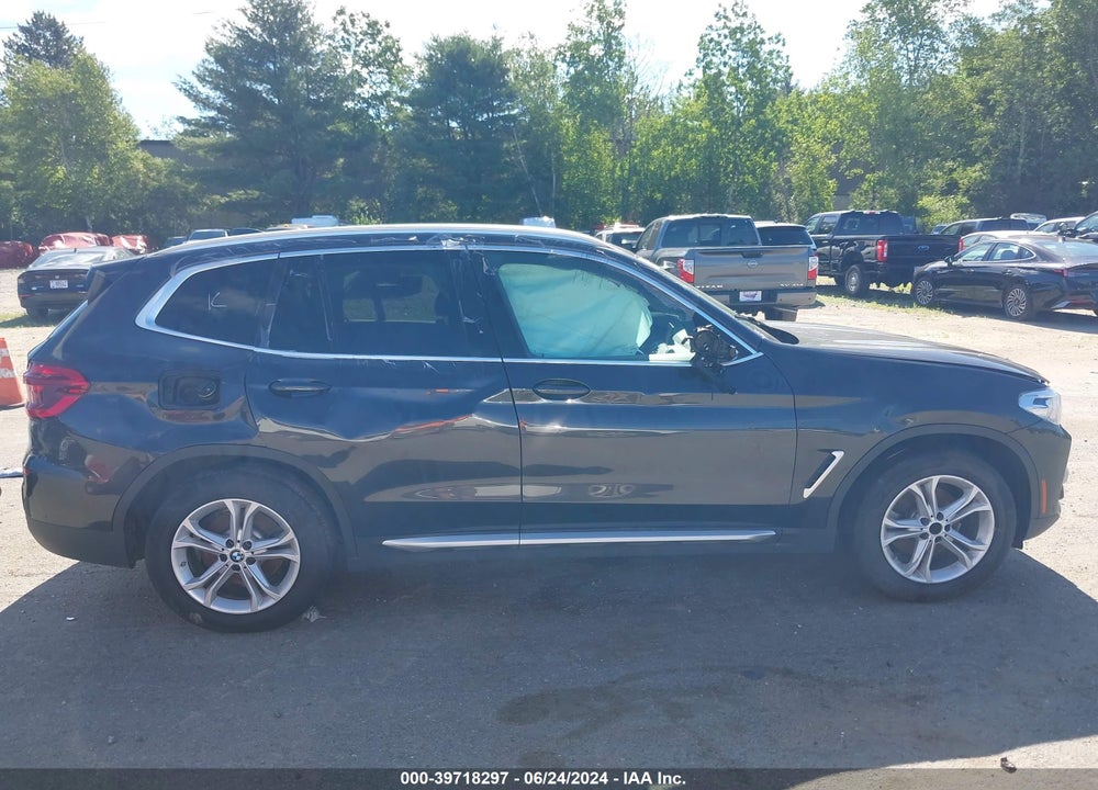 2021 BMW X3 SDRIVE30I VIN: 5UXTY3C09M9H76312