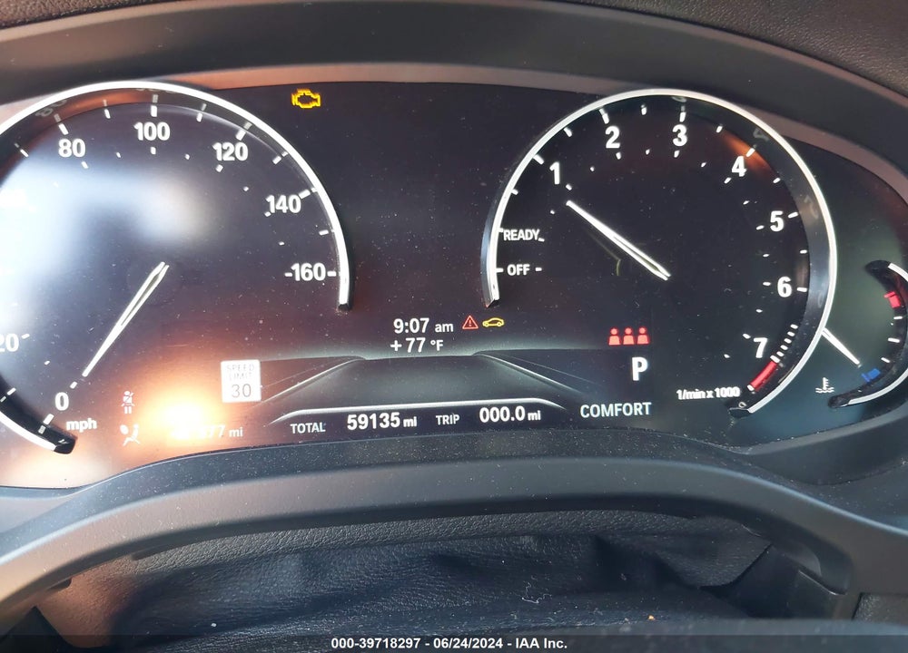 2021 BMW X3 SDRIVE30I VIN: 5UXTY3C09M9H76312