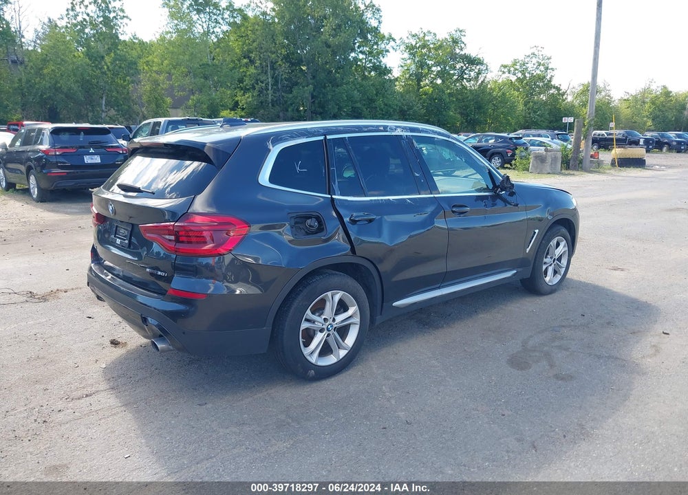 2021 BMW X3 SDRIVE30I VIN: 5UXTY3C09M9H76312
