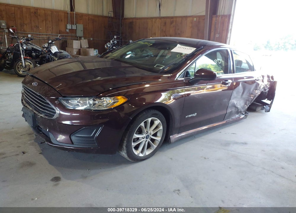 2019 FORD FUSION HYBRID SE VIN: 3FA6P0LUXKR212403