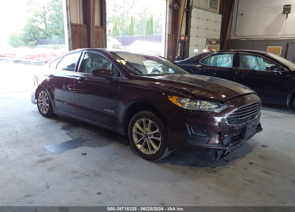2019 FORD FUSION HYBRID SE VIN: 3FA6P0LUXKR212403