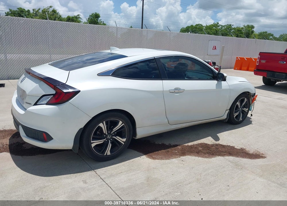 2016 HONDA CIVIC TOURING VIN: 2HGFC3B91GH355183