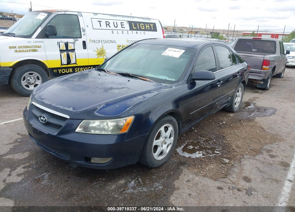 2006 HYUNDAI SONATA GLS V6/LX V6 VIN: 5NPEU46F86H086828