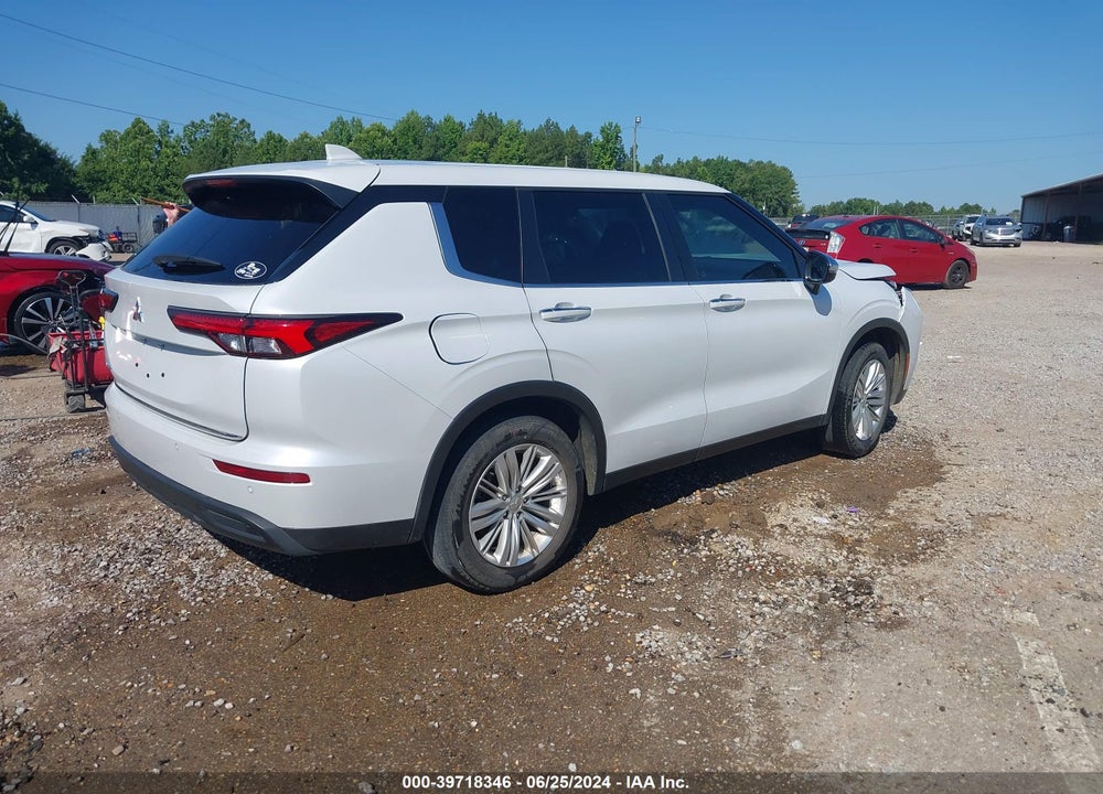 2022 MITSUBISHI OUTLANDER ES 2.5 2WD VIN: JA4J3TA84NZ083009